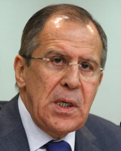 Ministro ruso de Asuntos Exteriores, Serguéi Lavrov,