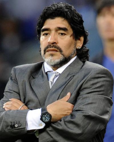Soccer Icon Diego Maradona