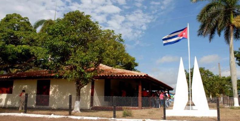 Casa Museo La Yaya, en Sibanicú, Camagüey, donde se firmó la última de las Contituciones Mambisas el 29 de octubre de 1897/Foto:Rodolfo Blanco Cué (ACN)