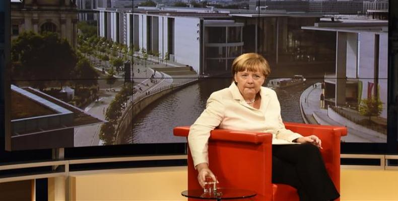 canciller federal de Alemania, Angela Merkel