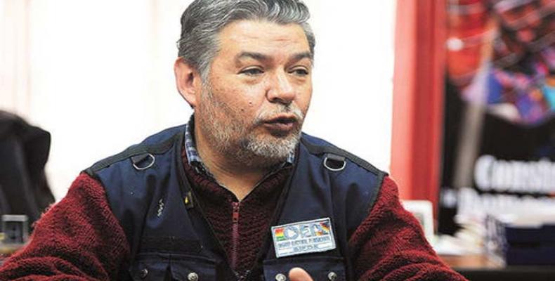 Sociólogo boliviano Juan Carlos Pinto