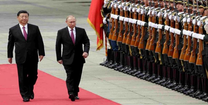 Xi Jinping y Vladimir Putin. Foto/PL