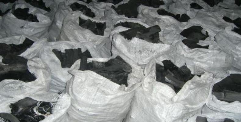 Carbón de marabú, muy apreciado por su calidad. Foto: Archivo