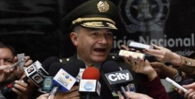Former Colombian National Police Chief General Oscar Naranjo