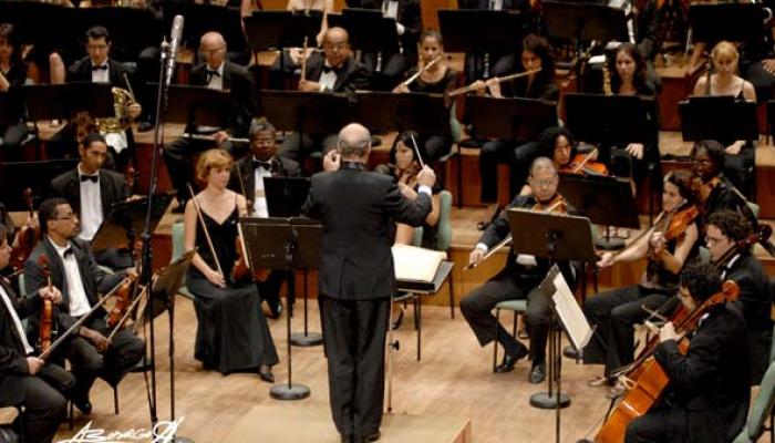 Orquesta Sinfónica Nacional. Foto: Archivo