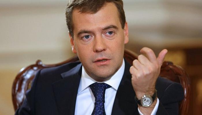 Primer ministro ruso, Dmitri Medvedev