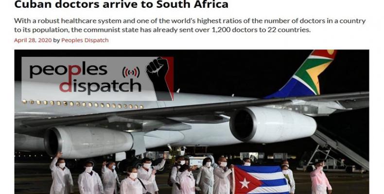 Cuba envió más de mil 200 doctores a 22 países. Foto: PL.