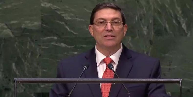 Rodríguez resaltó que el cerco constituye el principal obstáculo para el desarrollo de Cuba: Foto: Archivo