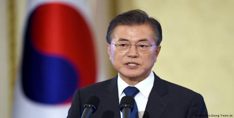 South Korea´s president Moon Jae-in