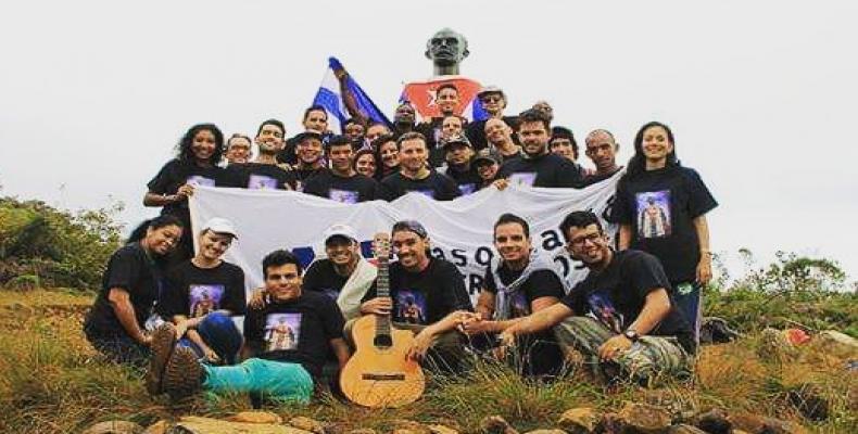 El histórico sitio resguarda un busto de José Martí, nuestro Héroe Nacional. Foto tomada de la ACN