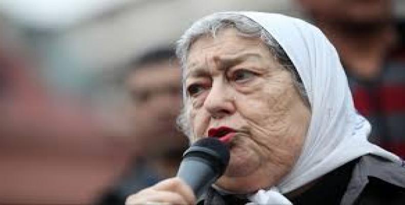 Presidenta de la Asociación Madres de Plaza de Mayo, Hebe de Bonafini