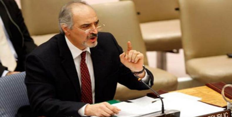 Syria's UN Ambassador Bashar al-Jaafari. File Photo