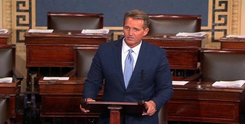 U.S. Republican Senator Flake