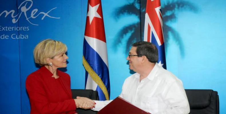 Ambos titulares firmaron un Memorando de Entendimiento sobre consultas diplomáticas regulares entre sus Ministerios. Foto: Ismael Batista