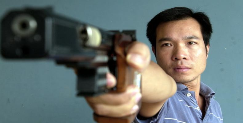 Xuan Vinh Hoang, médaille d'or en tir libre