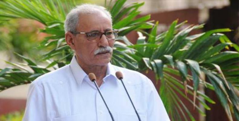 President of Sahrawi Arab Democratic Republic expresses thanks for Cuba's solidarity