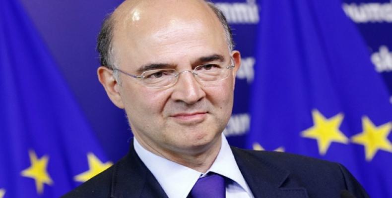 Comisario europeo de Asuntos Económicos y Financieros, Pier Moscovici.