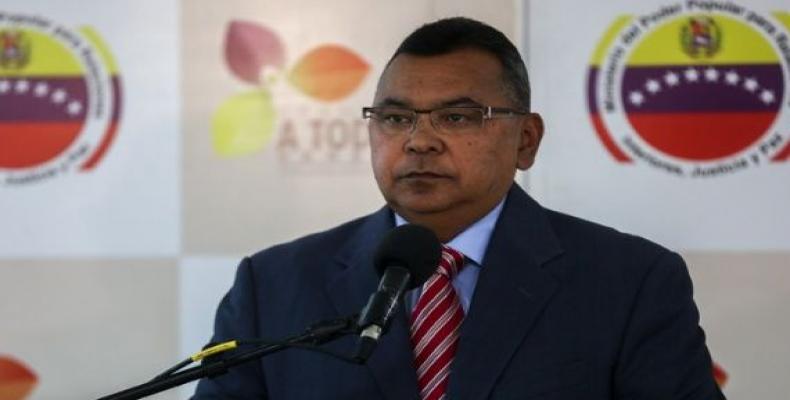 Ministro venezolano para Relaciones Interiores, Justicia y Paz, Néstor Reverol