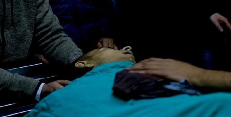 The photo shows Mahmoud Nakhla, 18, who was killed by Israeli fire during clashes in the occupied West Bank city of Ramallah on December 14, 2018.  Photo: Press