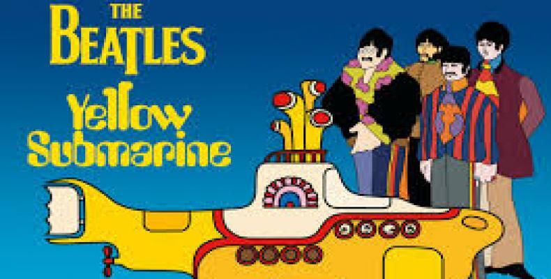 Película Yellow Submarine de los Beatles celebra medio siglo. Foto Internet