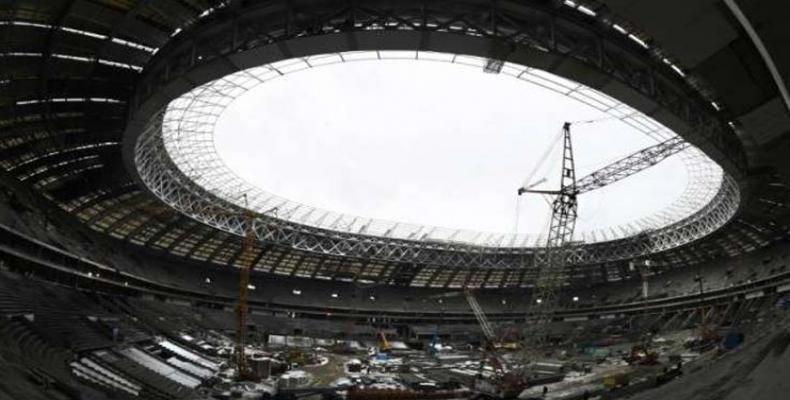 Uno de los estadios del mundial de Rusia-2018. Foto: Prensa Latina