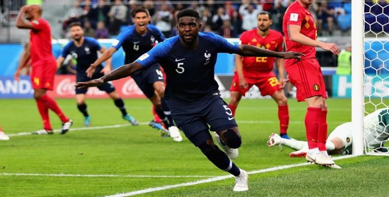 Untiti celebra gol francés. Foto: adnradio.cl