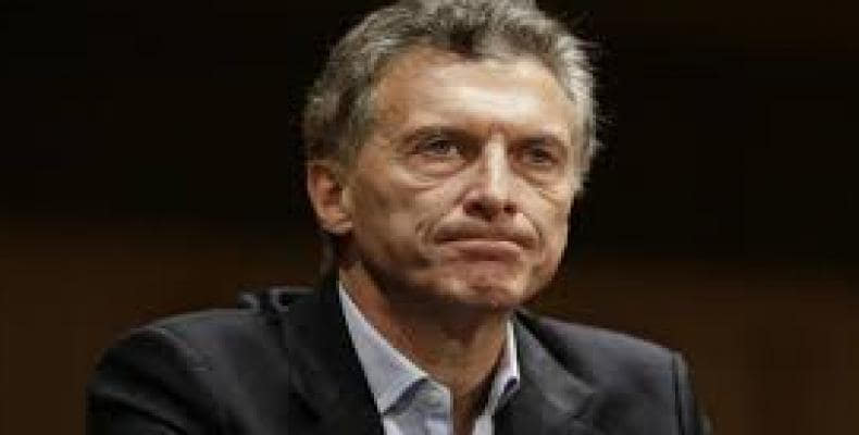 Enquete na Argentina aponta que 53% não votaria no presidente Macri em 2019.