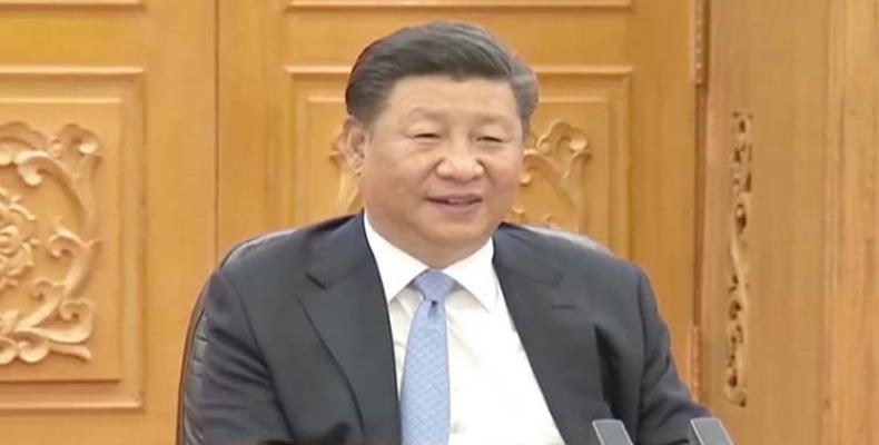 El presidente de China, Xi Jinping. Foto: Prensa Latina.