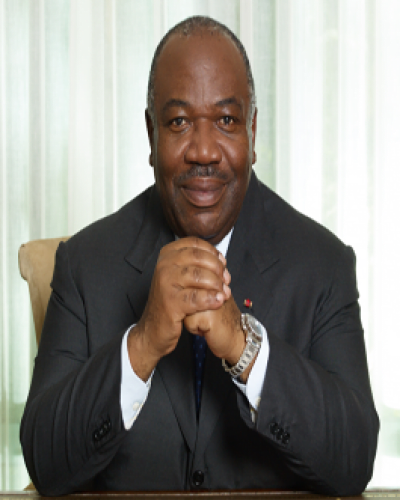 President of Gabon Alí Bongo Ondimba