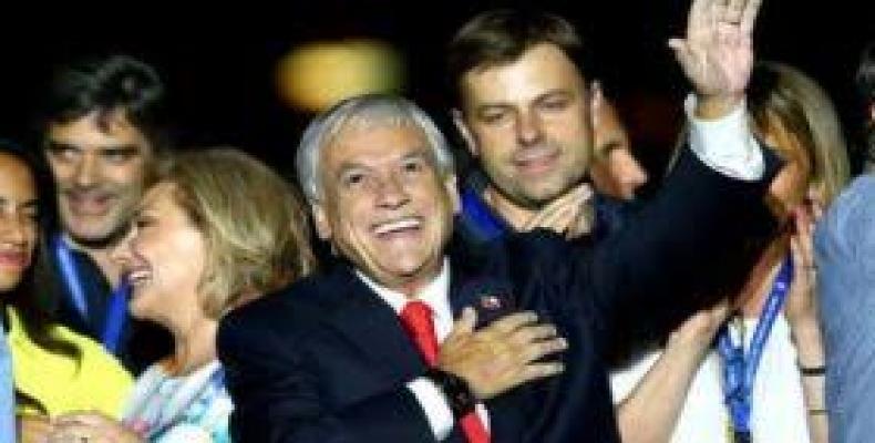President-elect Sebastian Piñera with right wing allies (Photo: The Fringe News)