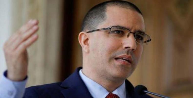 ...los pueblos libres de Nuestra América son dueños de su destino, Jorge Arreaza, canciller de Venezuela.