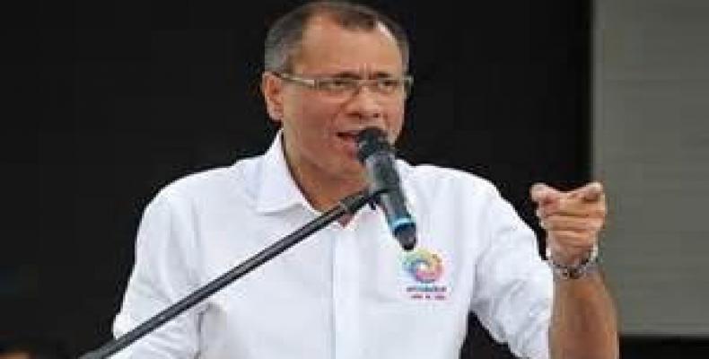 Jorge Glas, vicepresidente ecuatoriano