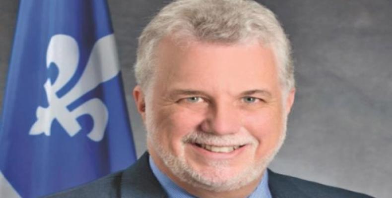 Premier of the Canadian province of Quebec, Philippe Couillard