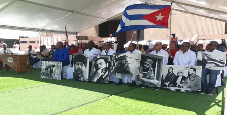 Resaltan en Sudáfrica legado de Fidel Castro. Foto: Ilsa Rodríguez/PL.