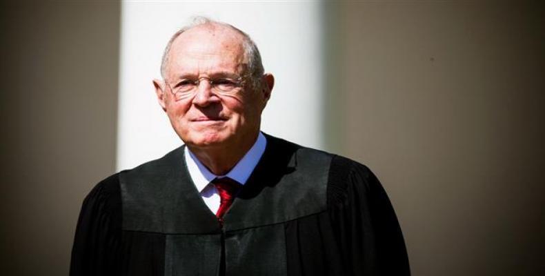 U.S. Supreme Court just-us Anthony Kennedy.  Photo: AP