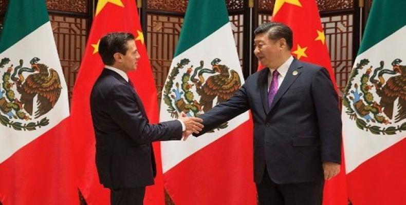 Peña Nieto y Xi Jinping