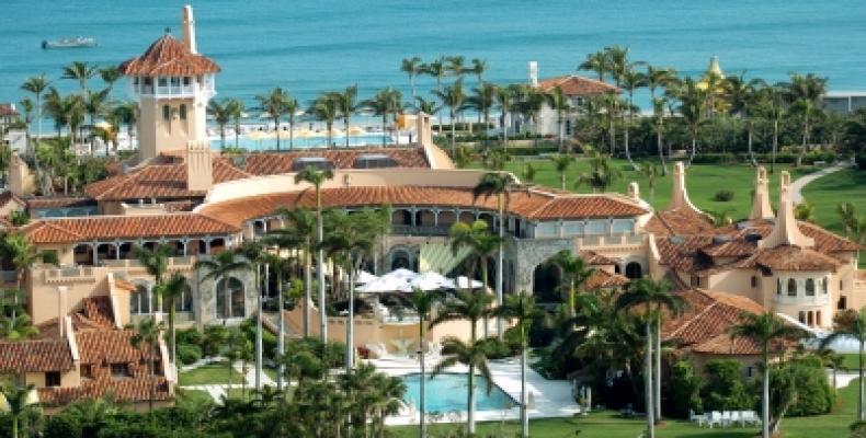Mar-a-Lago, la propiedad de Trump en Florida. Foto tomada de Cubasí