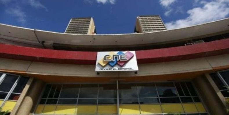 The CNE petition comes in accordance with the Santo Domingo democratic coexistence agreements.  Photo: AVN