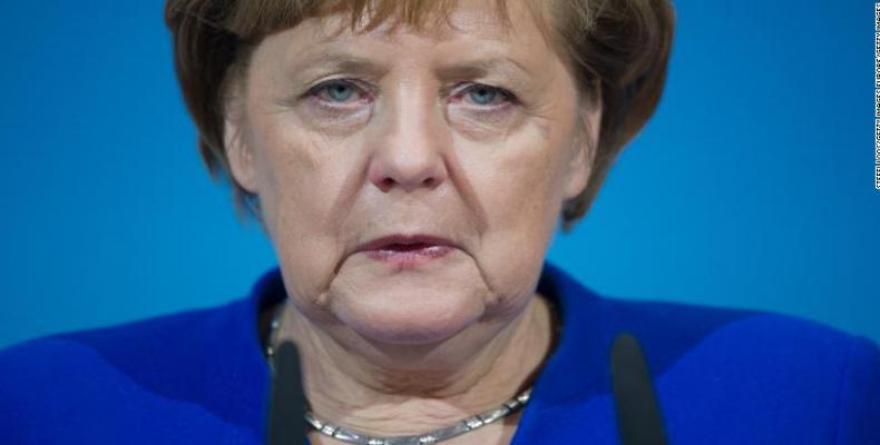 Angela Merkel anuncia medidas para controlar la migración. Foto: CNN/Archivo.