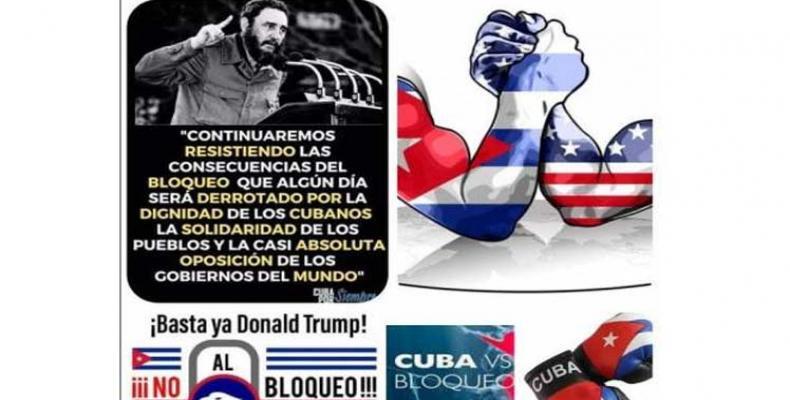Miguel Díaz-Canel Bermúdez, denunció este miércoles que el bloqueo de Estados Unidos contra Cuba viola los derechos humanos. Foto: PL.