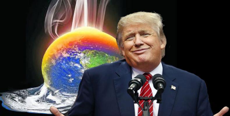 Trump pone en peligro el planeta foto: María Calvo
