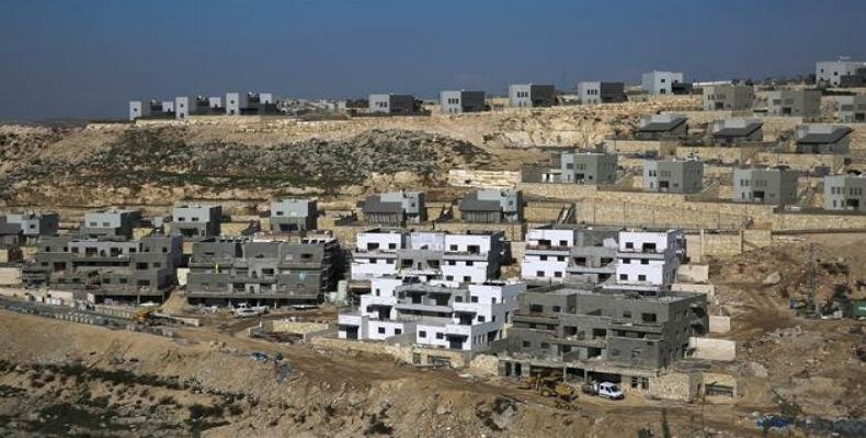 New Israeli housing project in the West Bank settlement of Naale.  (Photo: Associated Press)