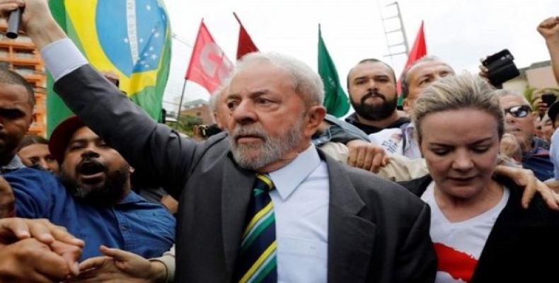 Marcha Nacional Lula Livre começa hoje no Brasil. Foto:Archivo.