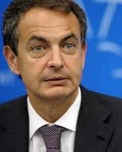 Former Spanish president Jose Luis Rodriguez Zapatero.