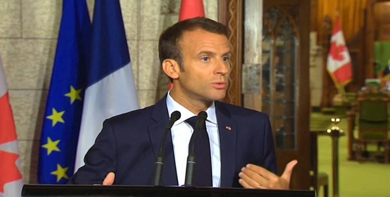 French president Emmanuel Macron.  Photo: File