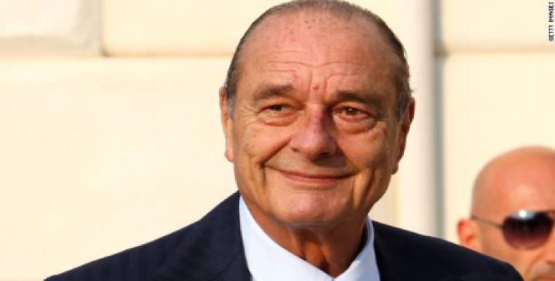 Expresidente francés Jacques Chirac