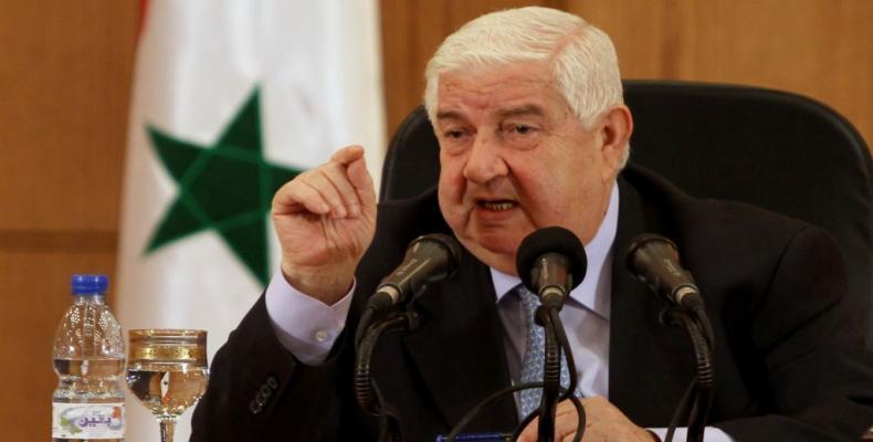 Syrian Foreign Minister, Walid al-Muallem