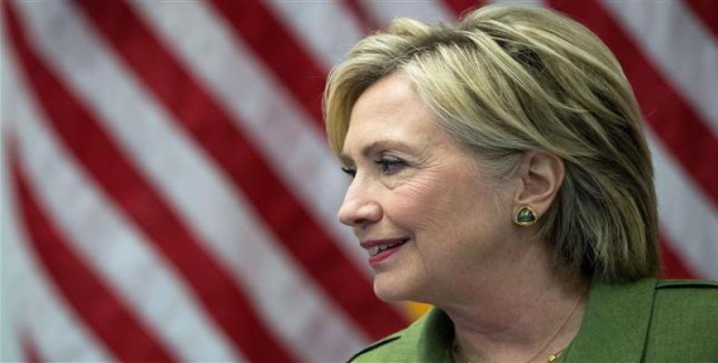 U.S. Democratic presidential nominee Hillary Clinton