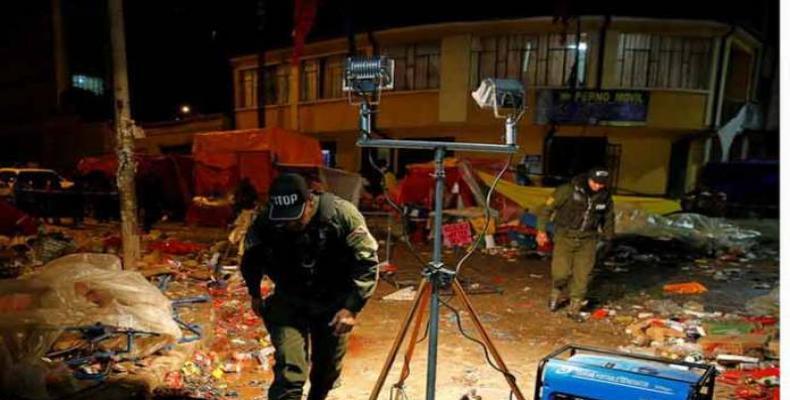 Polícia boliviana garante que segunda explosão em Oruro foi atentado.