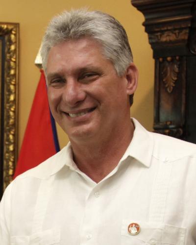 Presidente de Cuba, Miguel Díaz-Canel.Foto:Internet